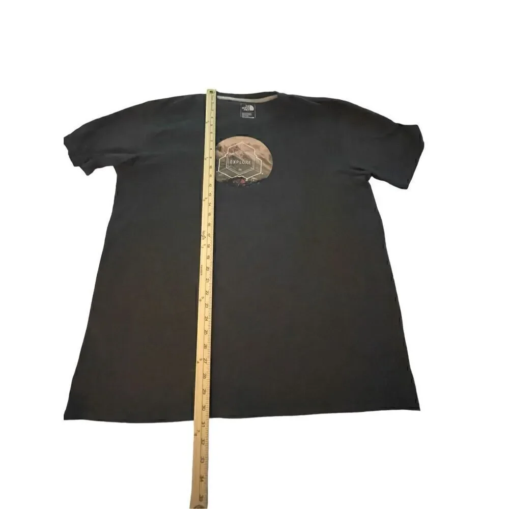 Men’s The North Face Graphic Tee Explore 1966 Grey Size XL